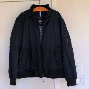 Men's Calvin Klein water resistant jacket size large black